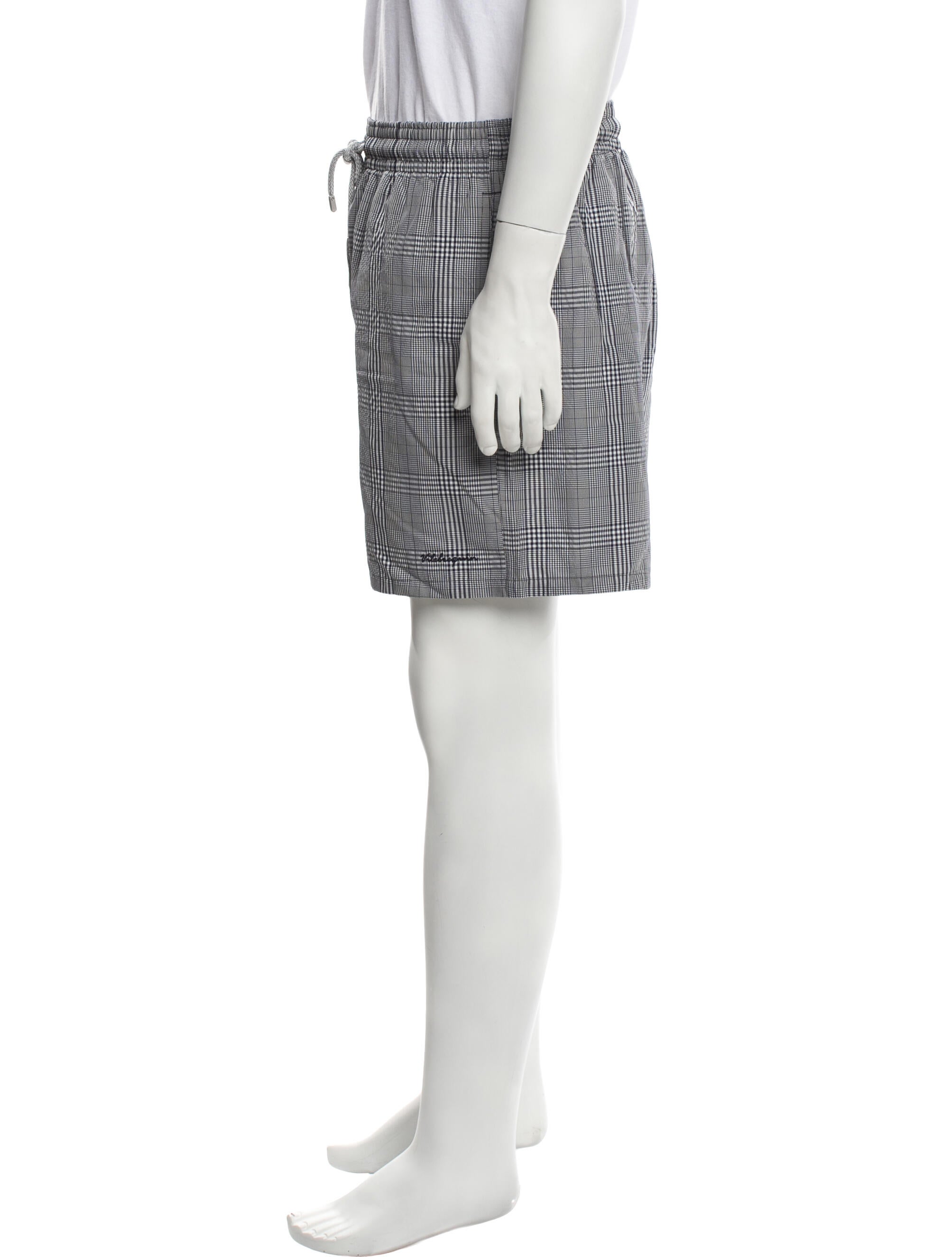 Vilebrequin Plaid Print Swim Trunks