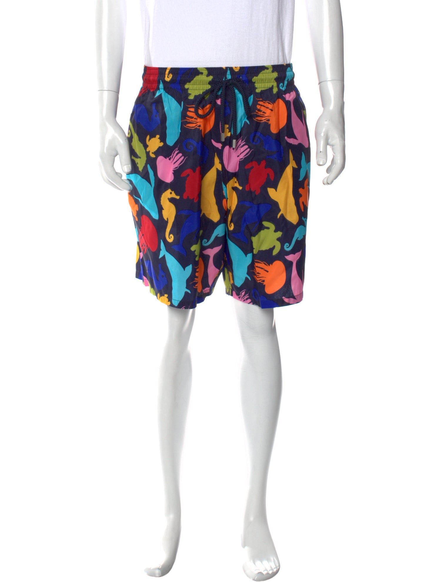 Vilebrequin Printed Swim Trunks w/ Tags