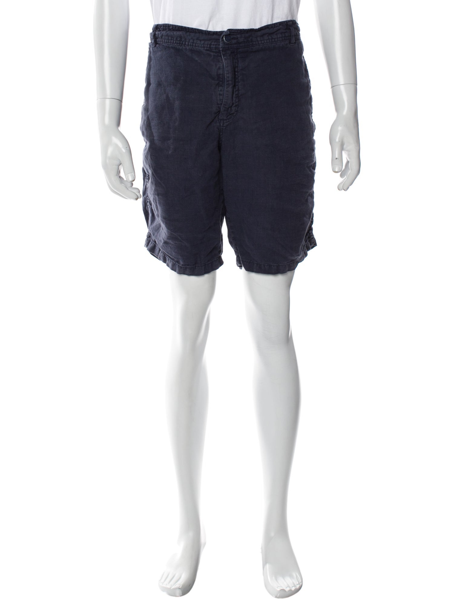 Vilebrequin Linen Flat Front Shorts