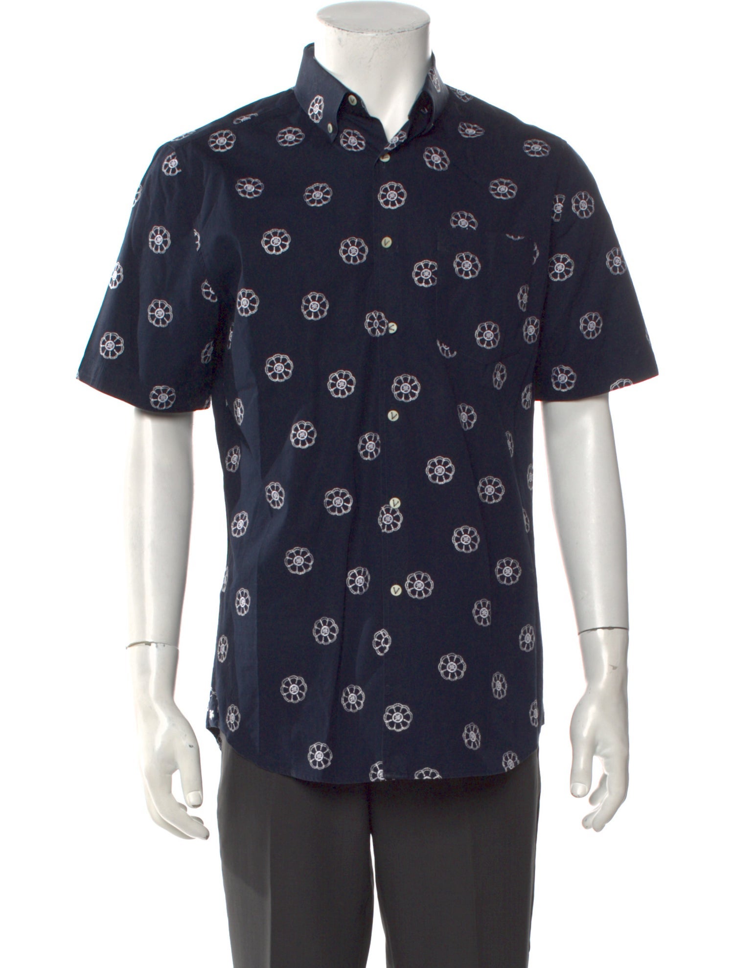 Vilebrequin Graphic Print Short Sleeve Shirt