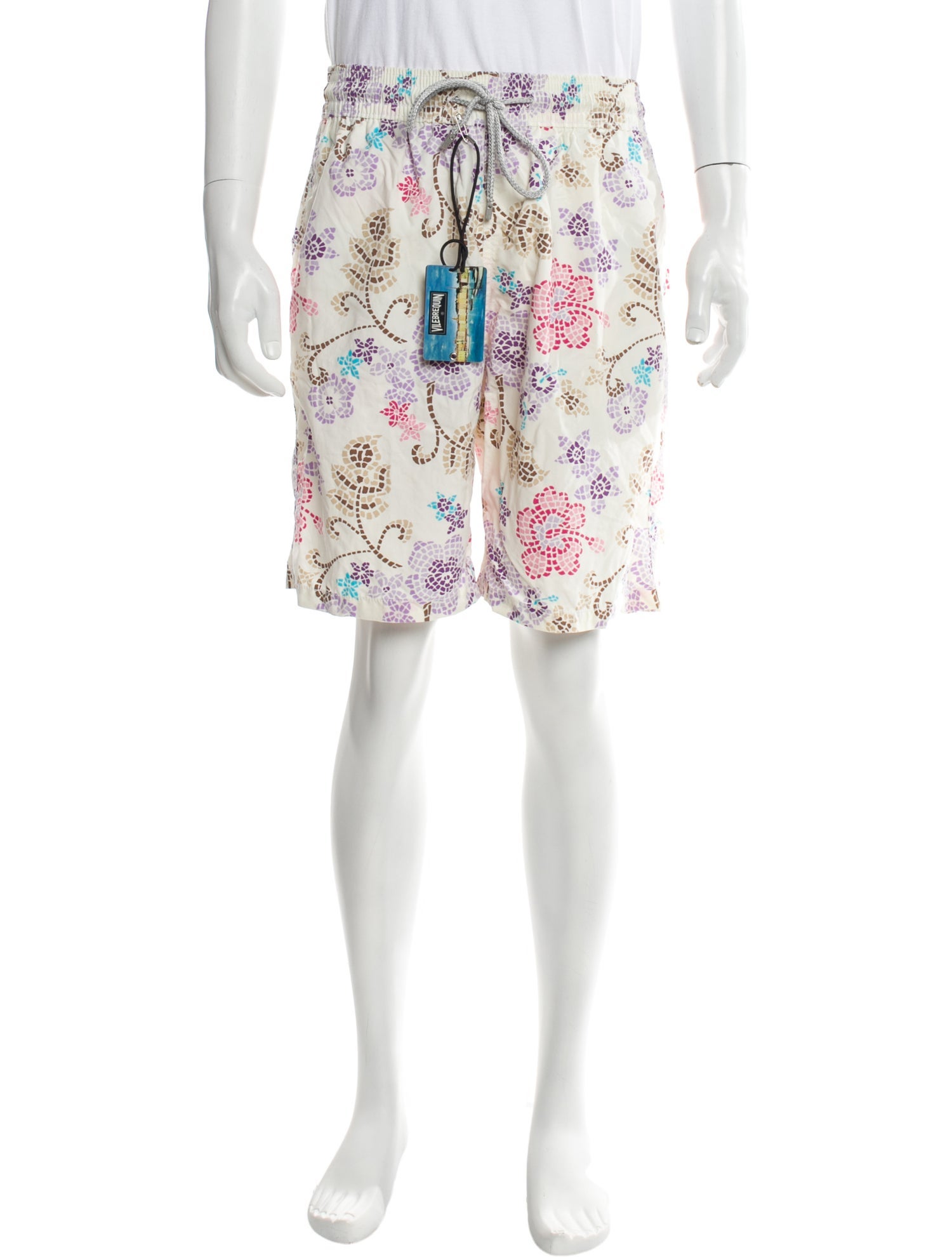 Vilebrequin Printed Swim Trunks w/ Tags