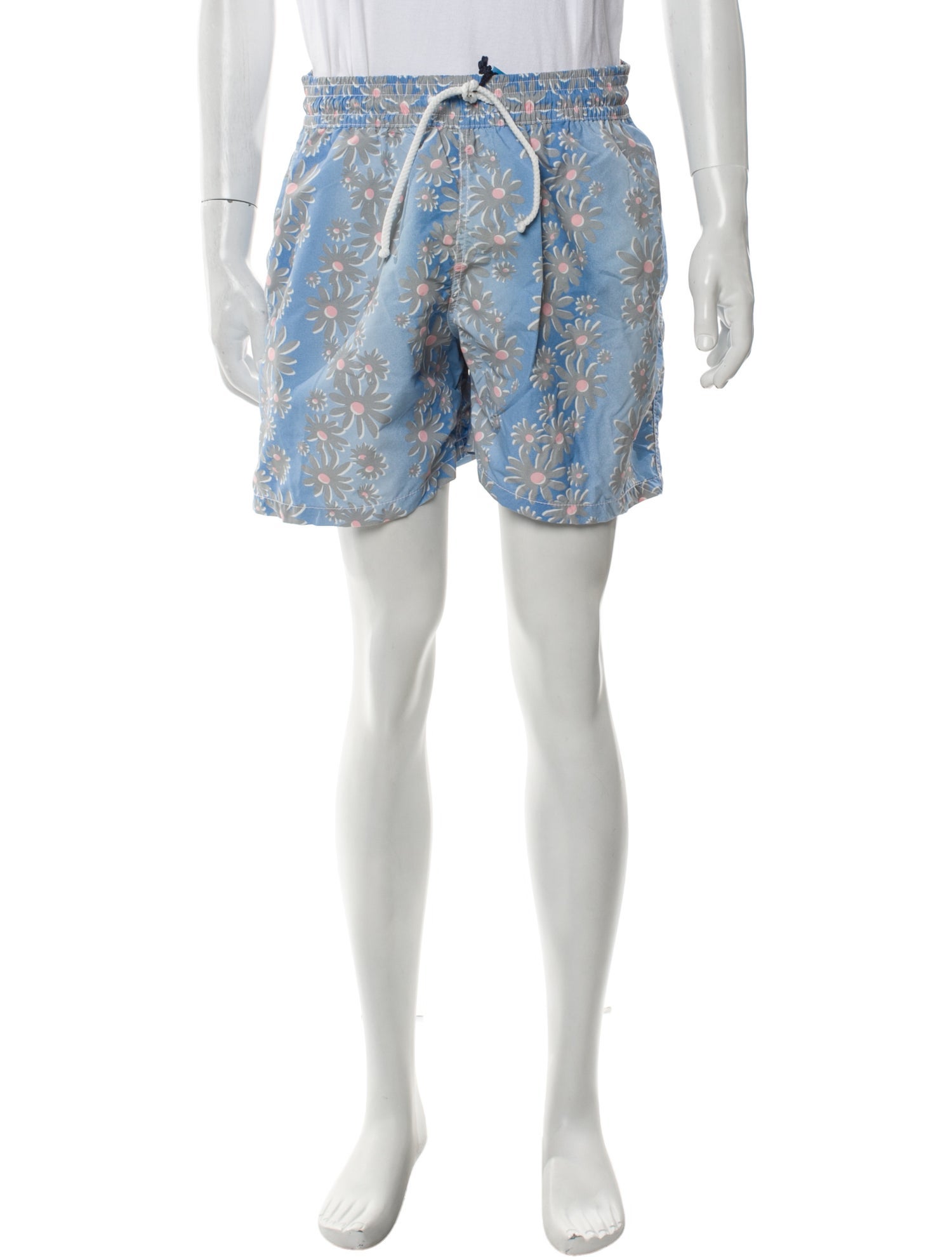 Vilebrequin Floral Print Swim Trunks w/ Tags