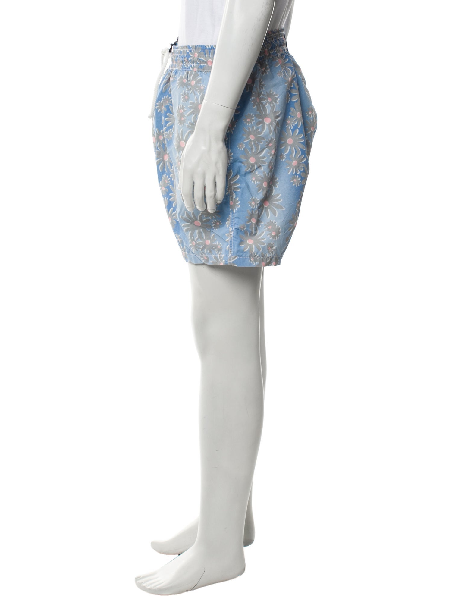 Vilebrequin Floral Print Swim Trunks w/ Tags