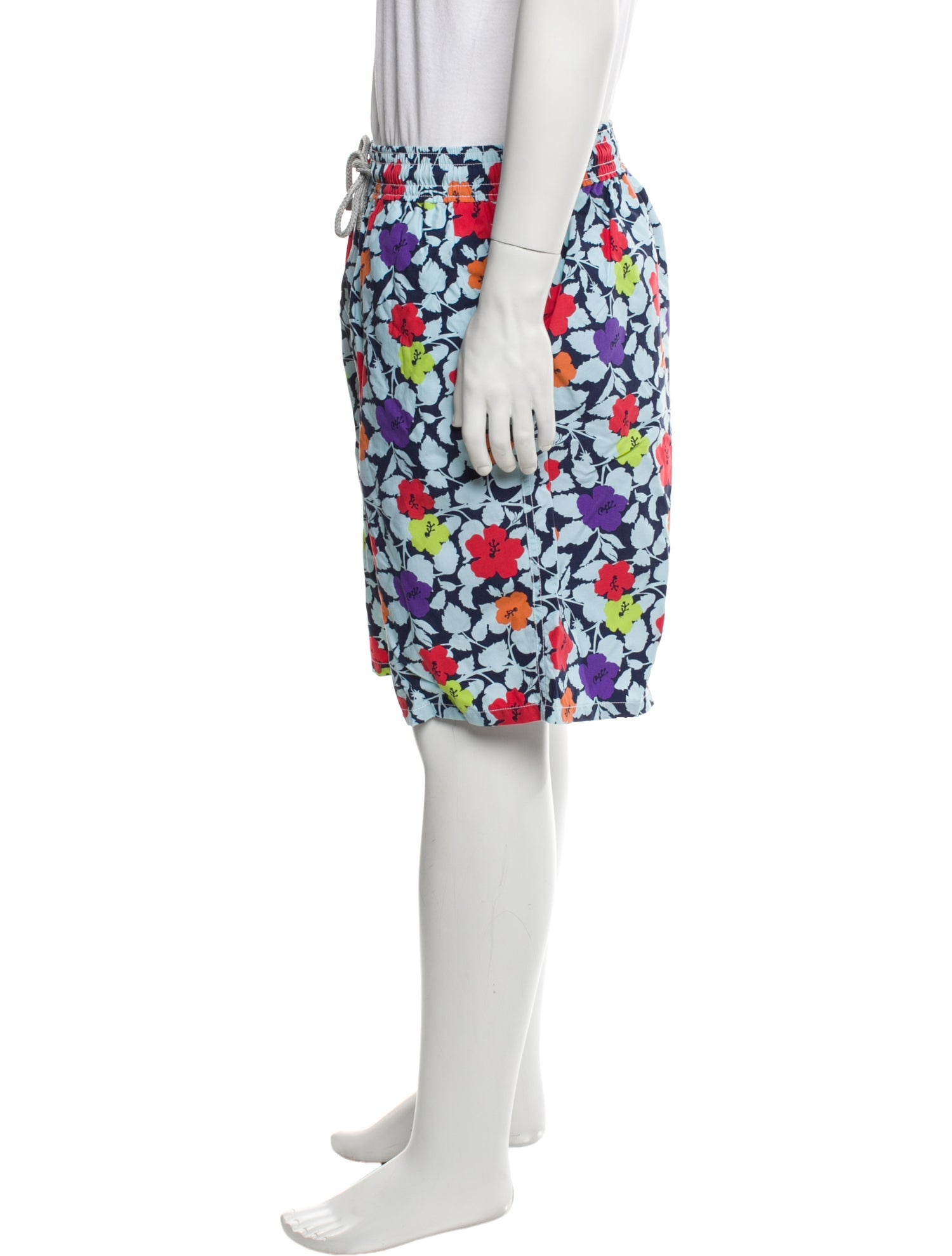 Vilebrequin Floral Print Swim Trunks w/ Tags