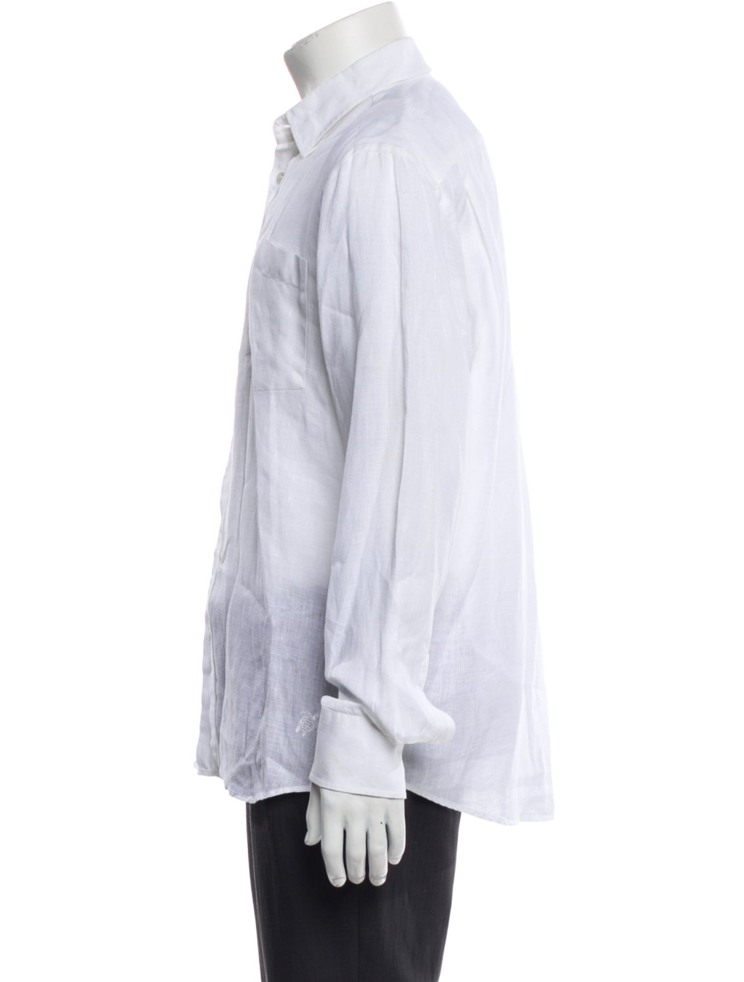 Vilebrequin Linen Long Sleeve Dress Shirt
