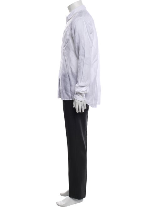 Vilebrequin Linen Long Sleeve Tuxedo Shirt
