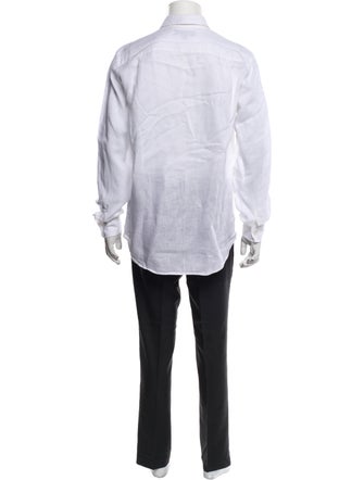 Vilebrequin Linen Long Sleeve Tuxedo Shirt