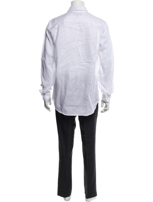 Vilebrequin Linen Long Sleeve Tuxedo Shirt