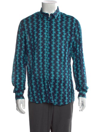 Vilebrequin Printed Long Sleeve Shirt