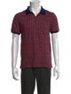 Vilebrequin Printed V-Neck Polo Shirt