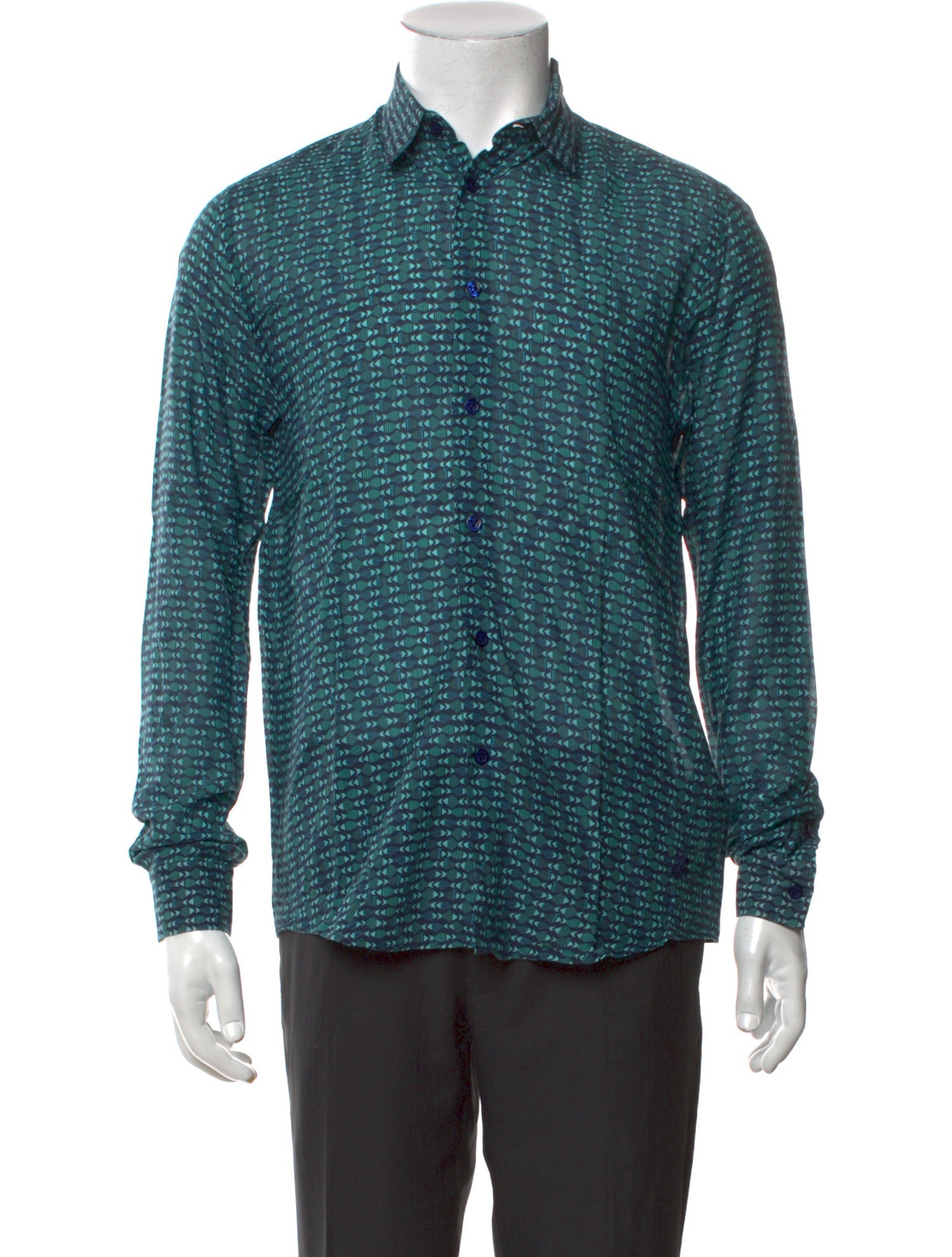 Vilebrequin Printed Long Sleeve Shirt