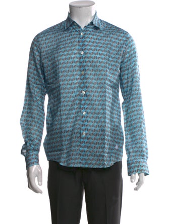 Vilebrequin Printed Long Sleeve Shirt