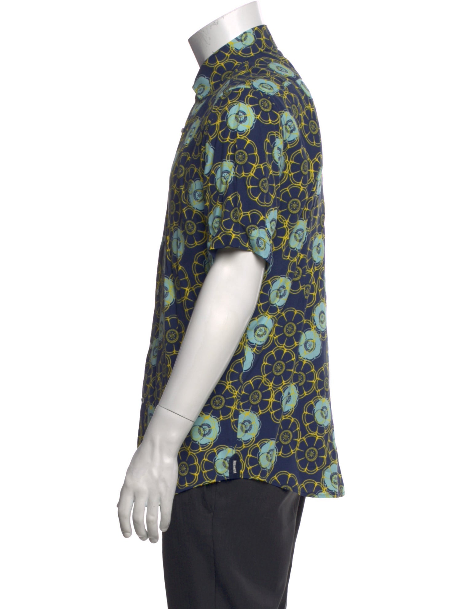 Vilebrequin Silk Floral Print Shirt