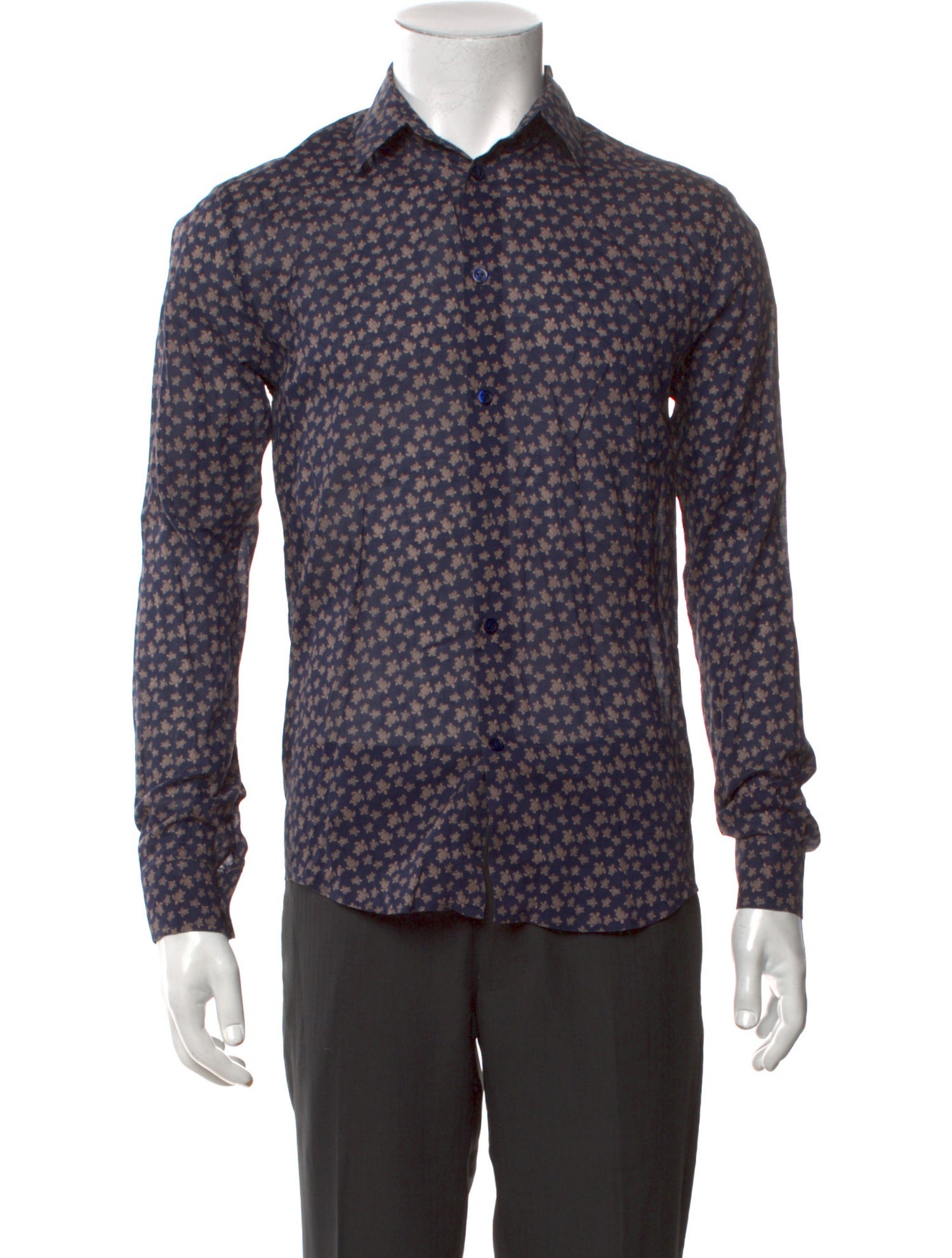 Vilebrequin Printed Long Sleeve Shirt