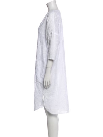 Vilebrequin V-Neck Knee-Length Dress