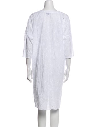 Vilebrequin V-Neck Knee-Length Dress