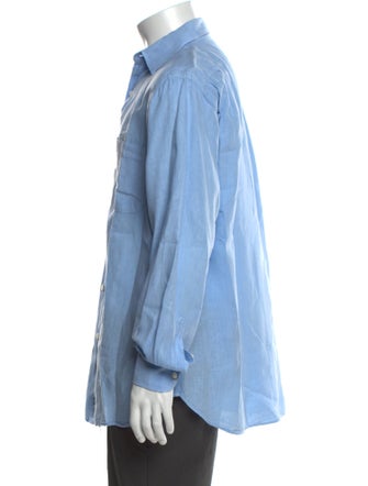 Vilebrequin Linen Long Sleeve Dress Shirt