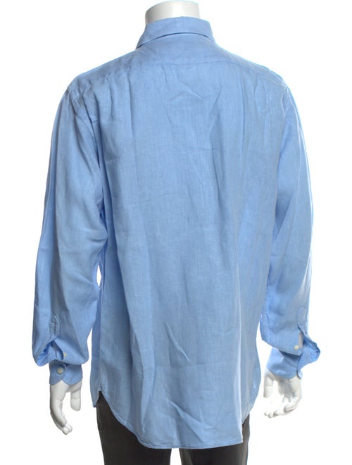 Vilebrequin Linen Long Sleeve Dress Shirt