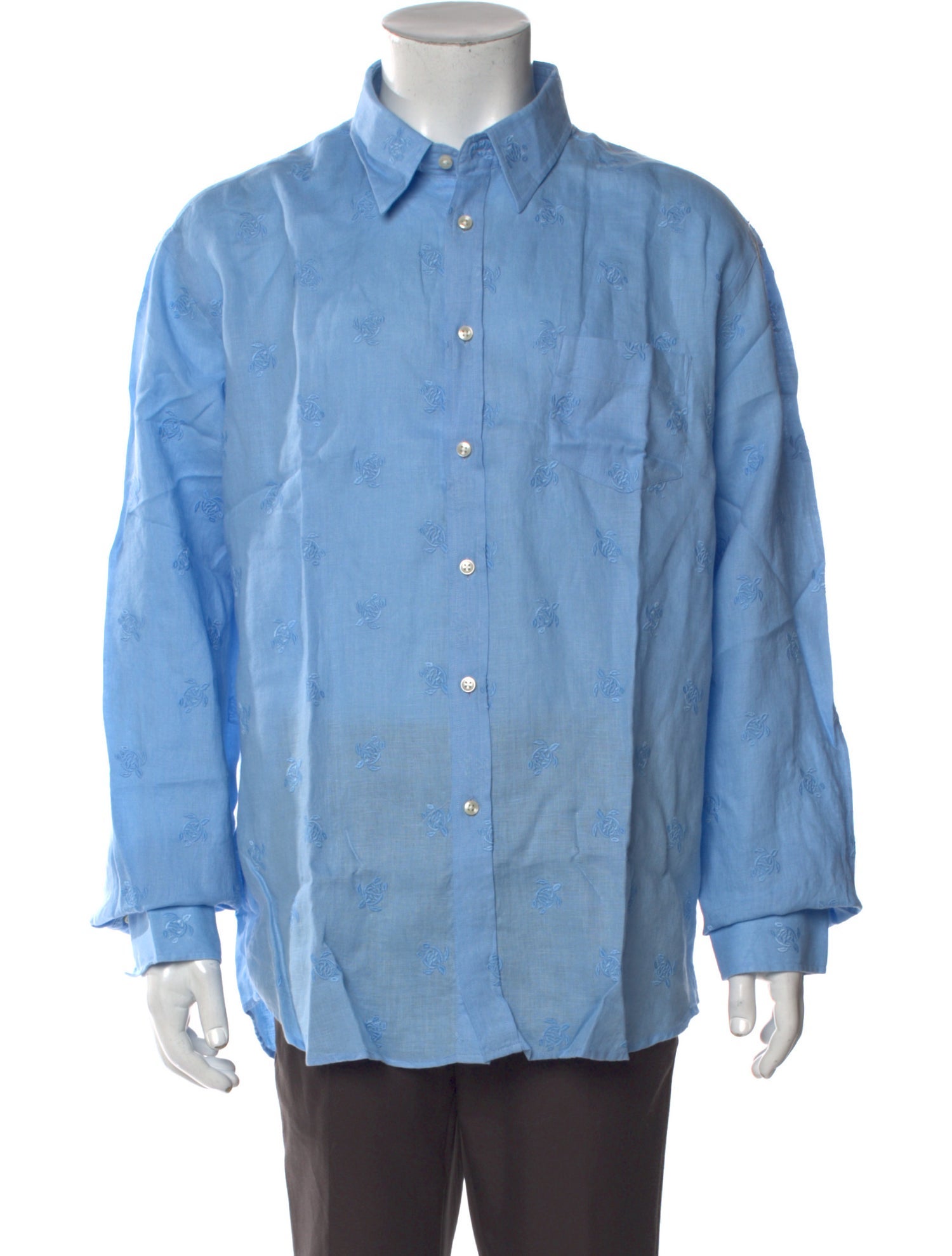 Vilebrequin Linen Long Sleeve Shirt w/ Tags