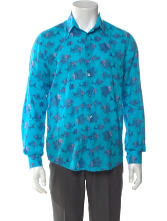 Vilebrequin Printed Long Sleeve Shirt