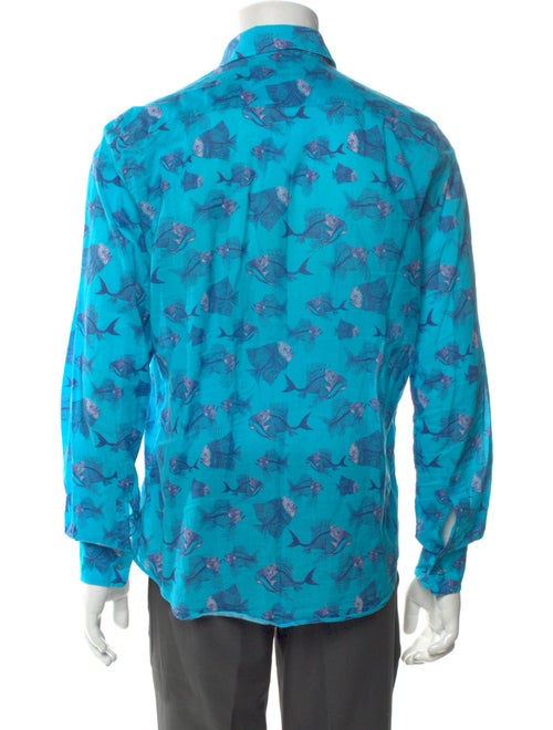 Vilebrequin Printed Long Sleeve Shirt