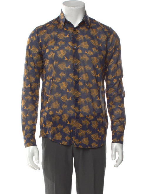 Vilebrequin Printed Long Sleeve Shirt