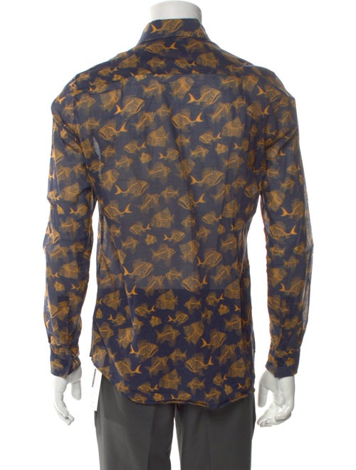Vilebrequin Printed Long Sleeve Shirt