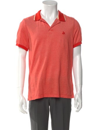 Vilebrequin V-Neck Short Sleeve Polo Shirt