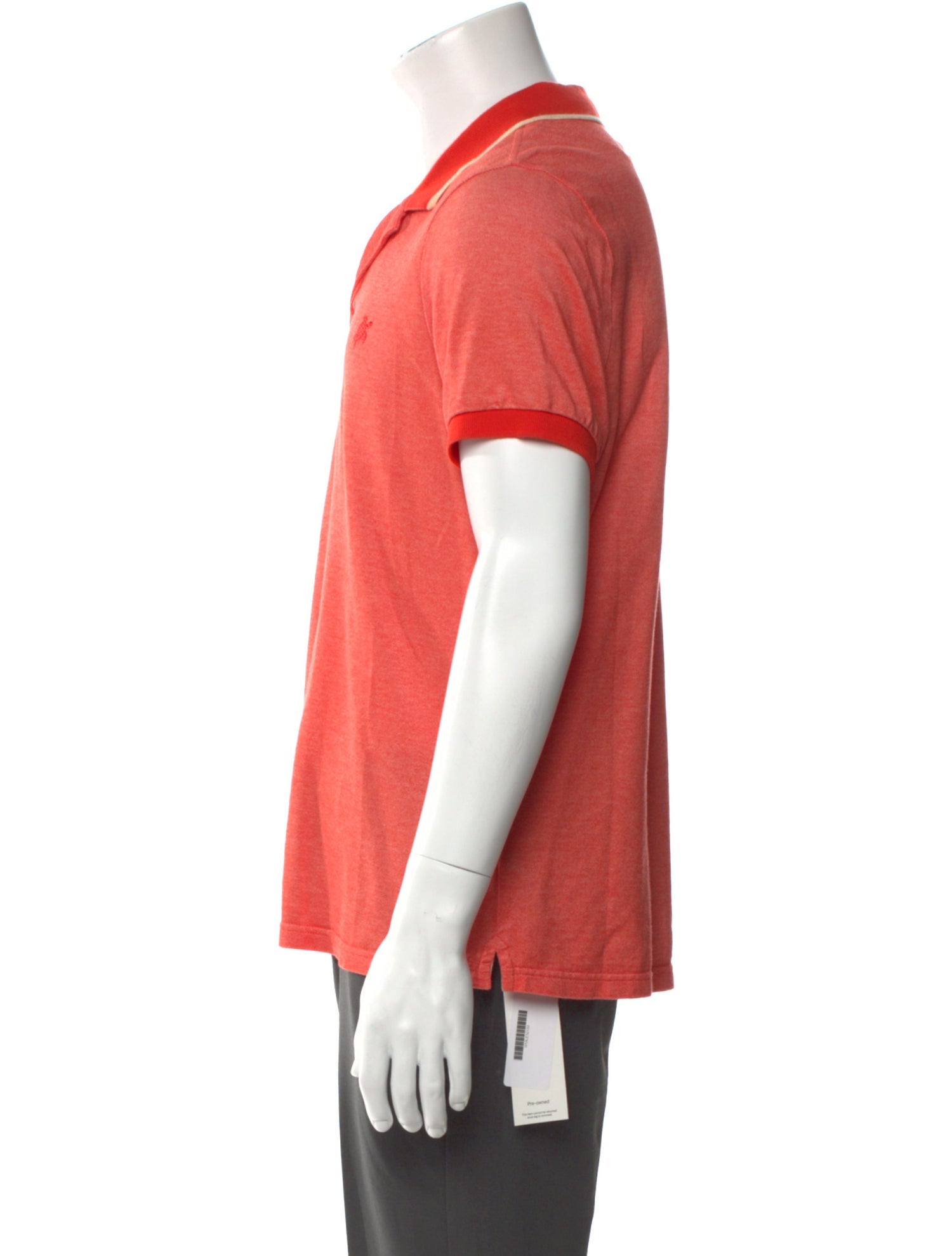 Vilebrequin V-Neck Short Sleeve Polo Shirt