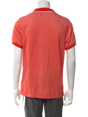 Vilebrequin V-Neck Short Sleeve Polo Shirt