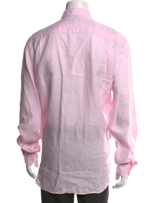 Vilebrequin Linen Long Sleeve Dress Shirt