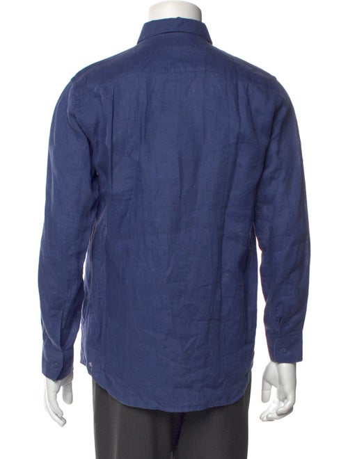 Vilebrequin Linen Long Sleeve Dress Shirt