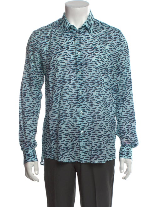 Vilebrequin Printed Long Sleeve Shirt