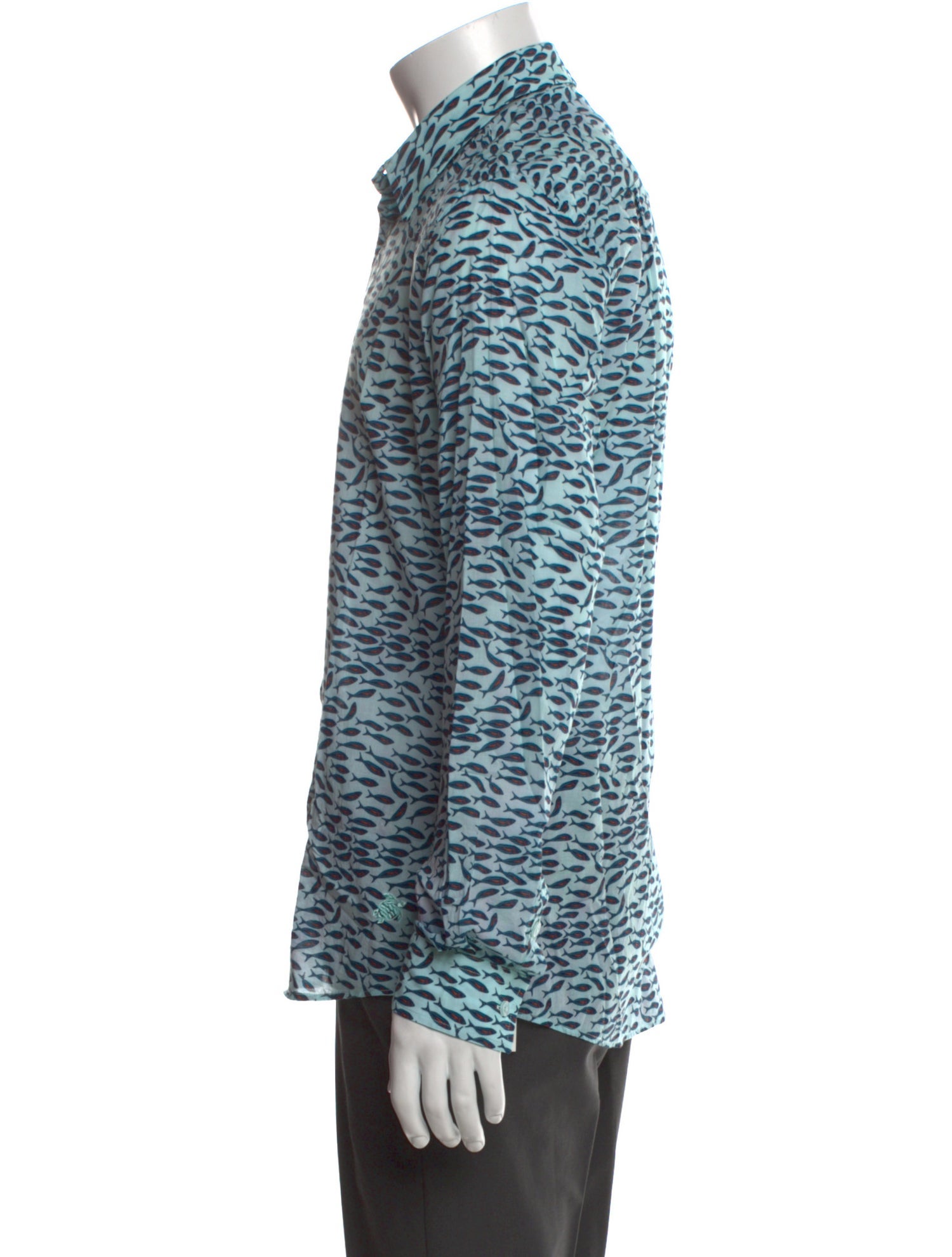 Vilebrequin Printed Long Sleeve Shirt