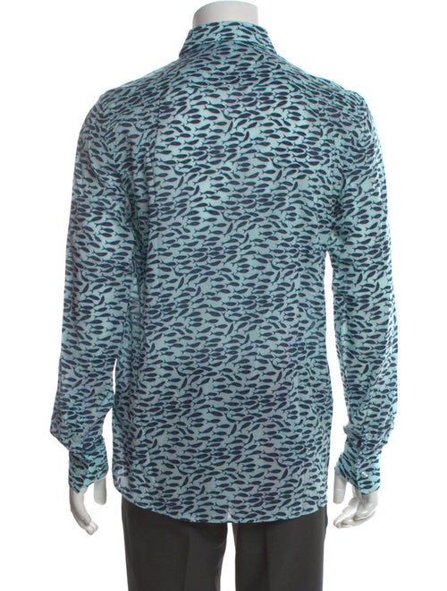 Vilebrequin Printed Long Sleeve Shirt