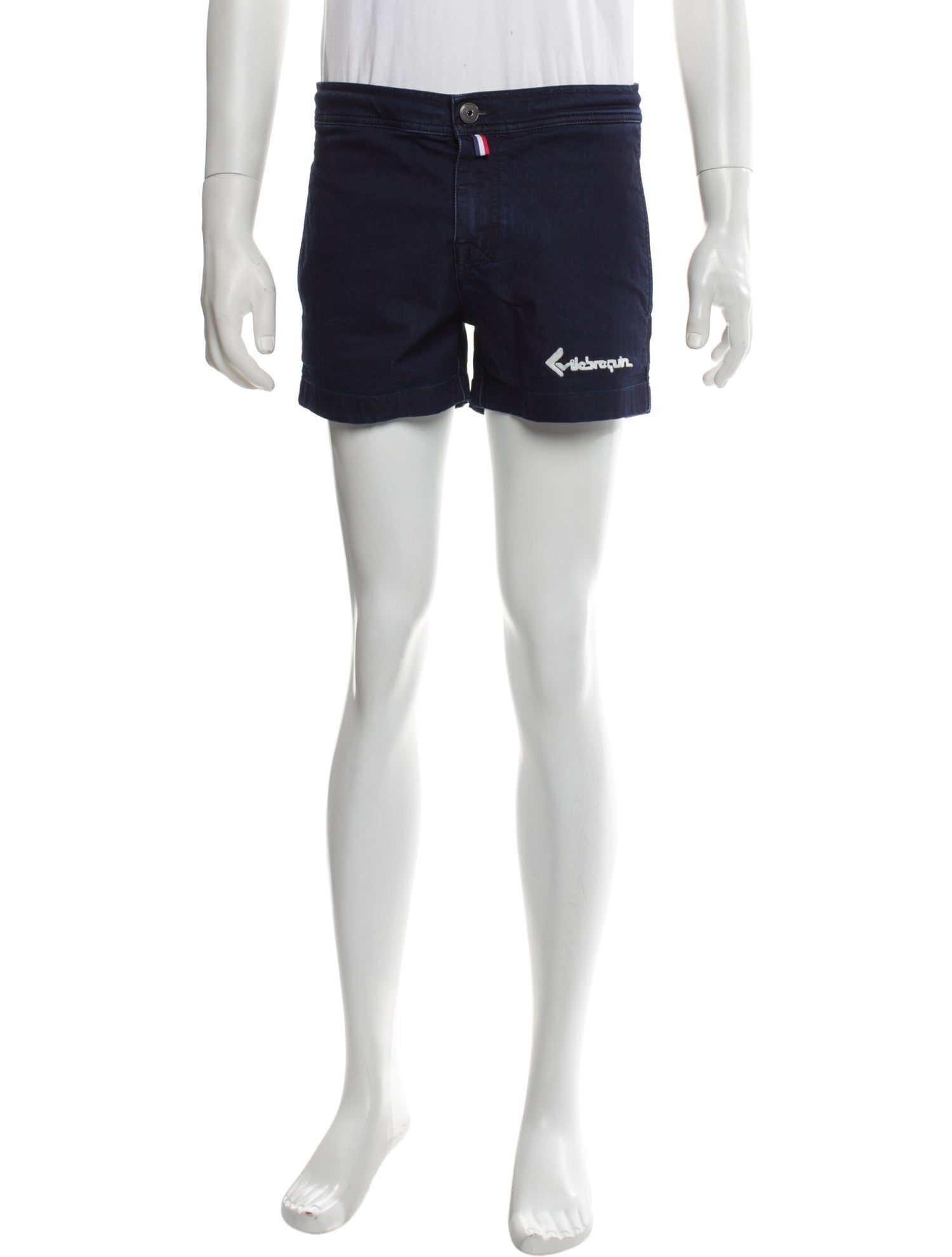 Vilebrequin Graphic Print Denim Shorts