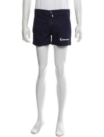 Vilebrequin Graphic Print Denim Shorts