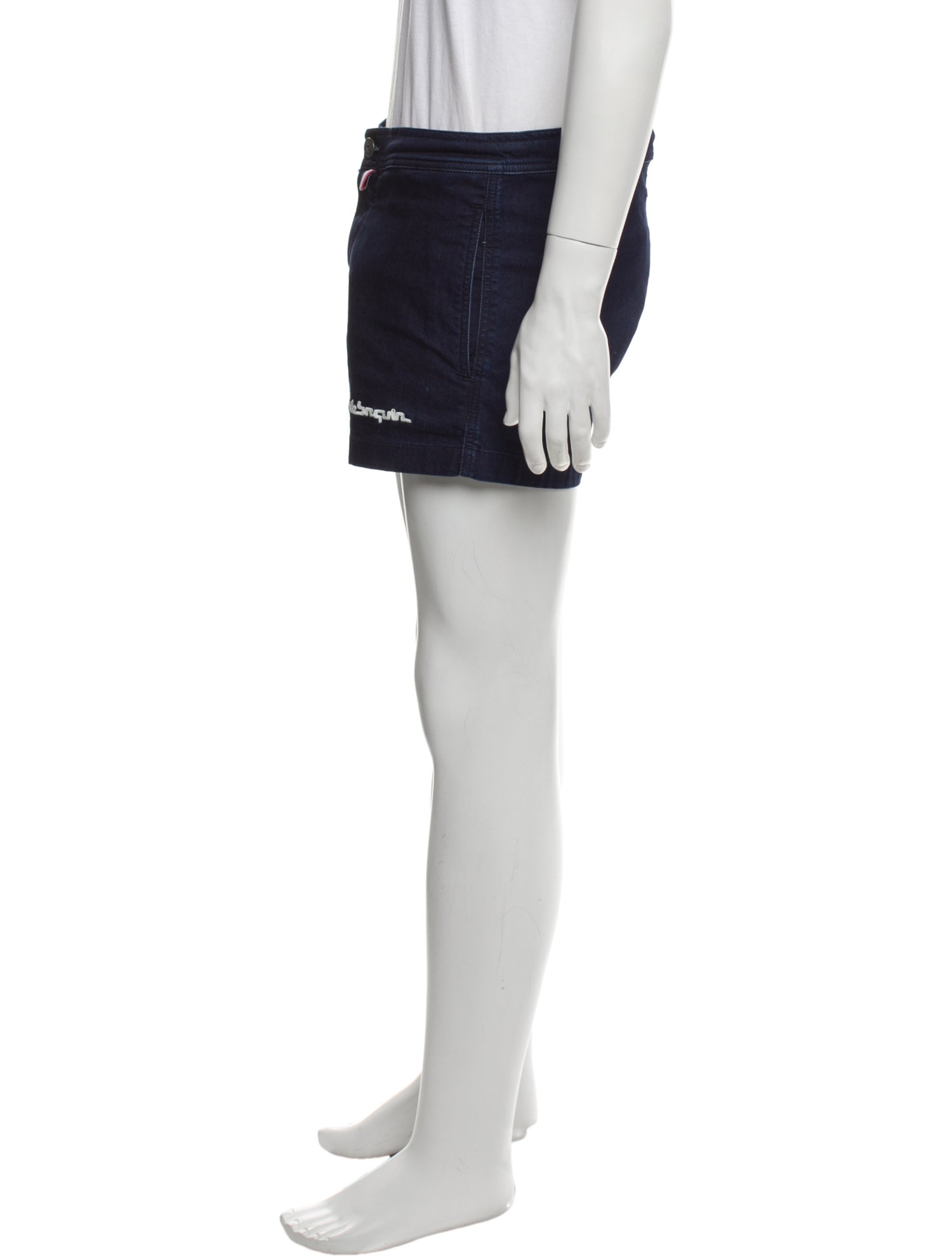 Vilebrequin Graphic Print Denim Shorts