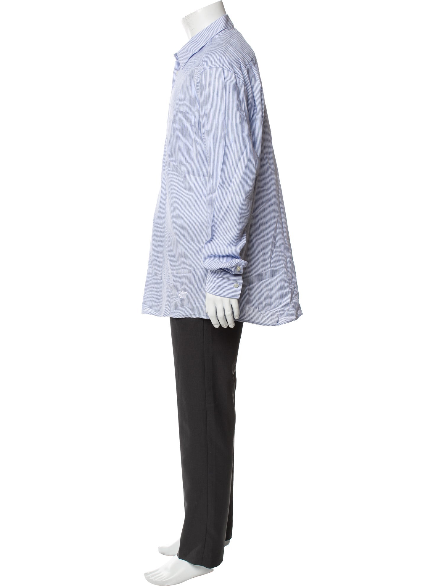 Vilebrequin Striped Long Sleeve Dress Shirt