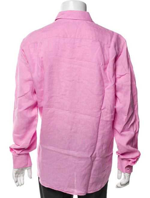 Vilebrequin Linen Long Sleeve Dress Shirt