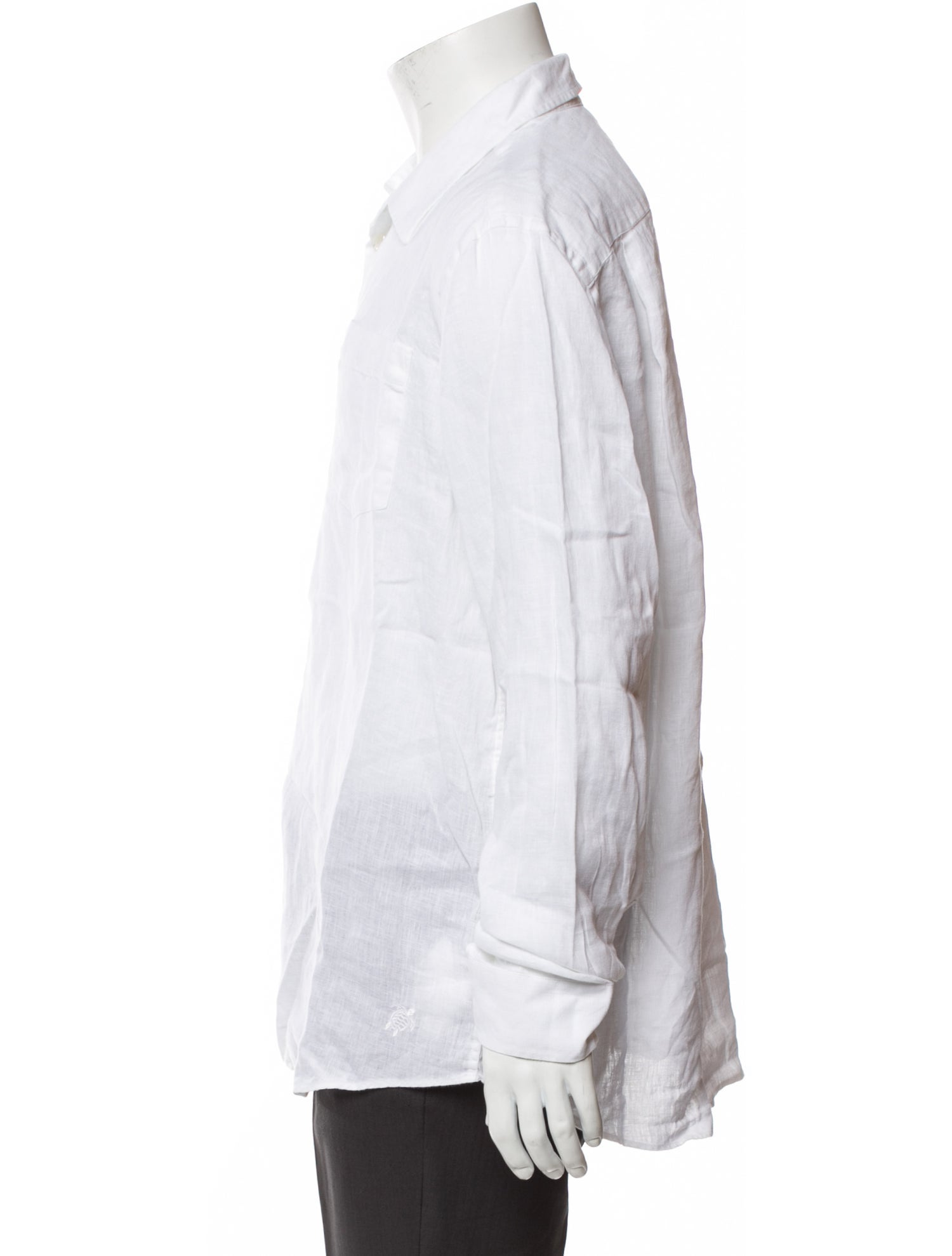 Vilebrequin Linen Long Sleeve Dress Shirt