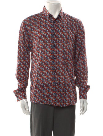 Vilebrequin Floral Print Long Sleeve Shirt