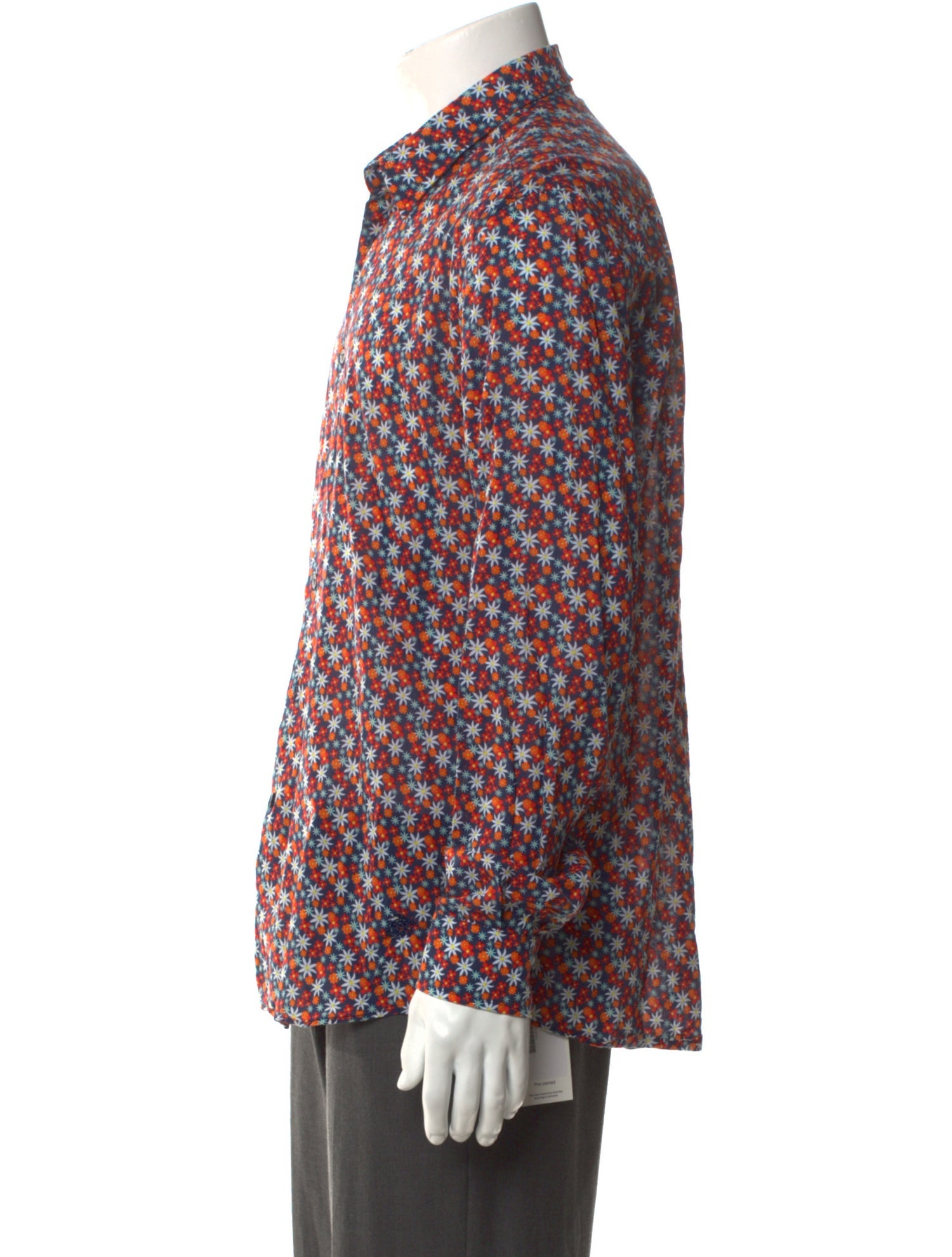 Vilebrequin Floral Print Long Sleeve Shirt