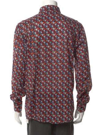 Vilebrequin Floral Print Long Sleeve Shirt