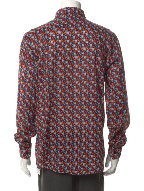 Vilebrequin Floral Print Long Sleeve Shirt