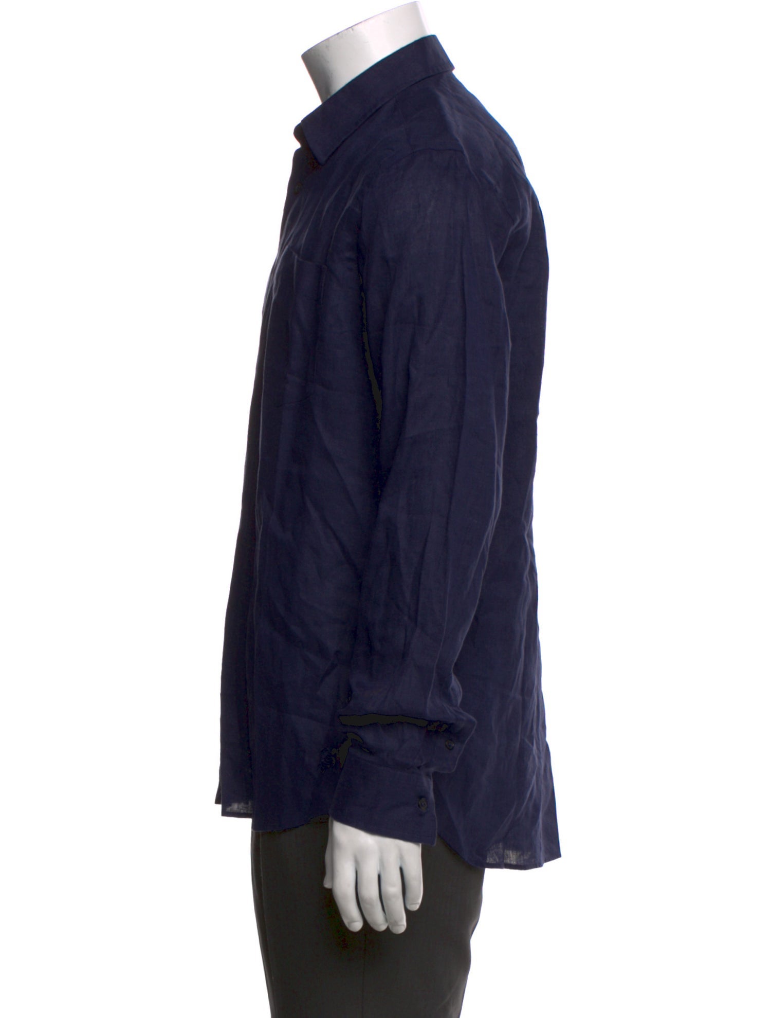 Vilebrequin Linen Long Sleeve Dress Shirt w/ Tags