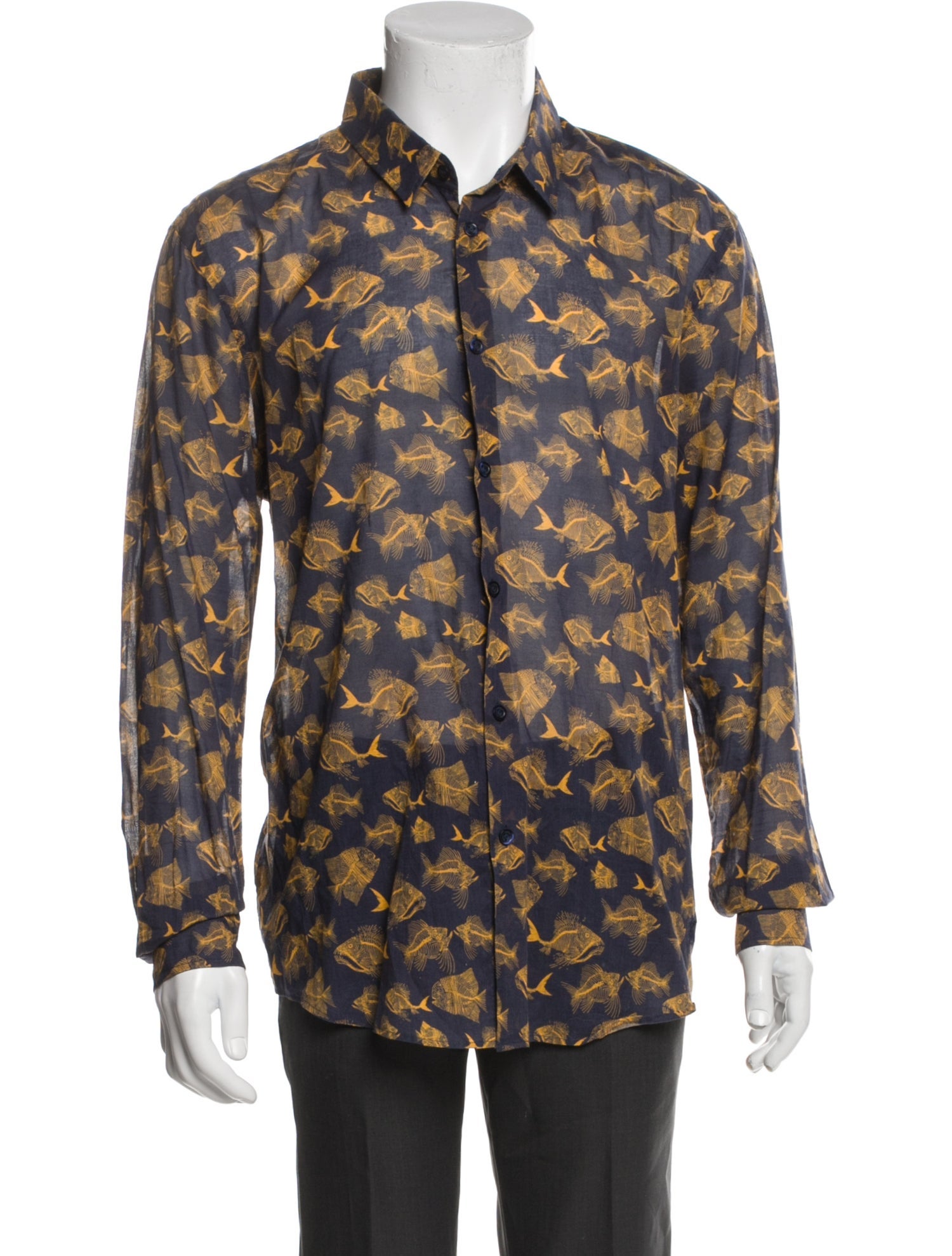 Vilebrequin Printed Long Sleeve Shirt