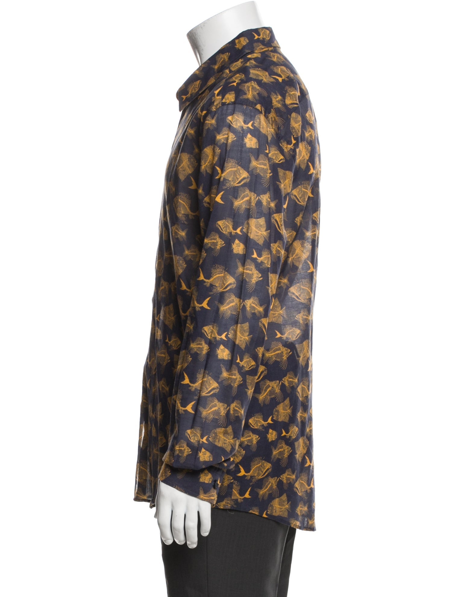 Vilebrequin Printed Long Sleeve Shirt