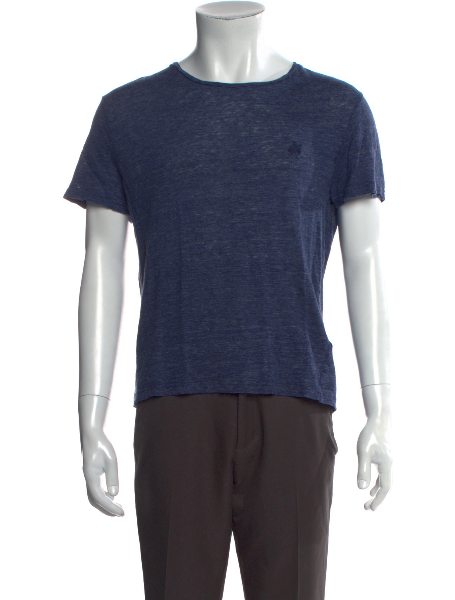 Vilebrequin Linen Crew Neck T-Shirt