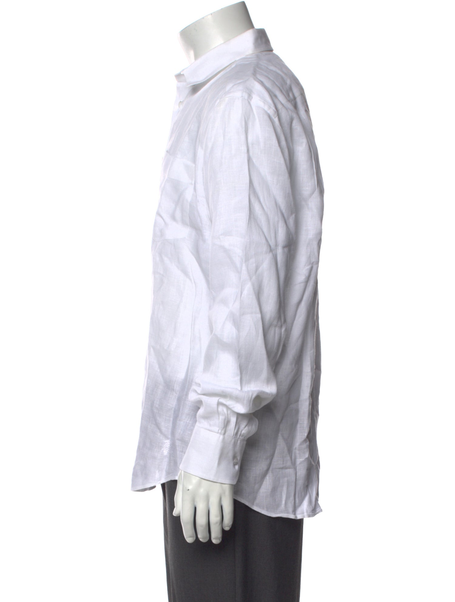 Vilebrequin Linen Striped Dress Shirt